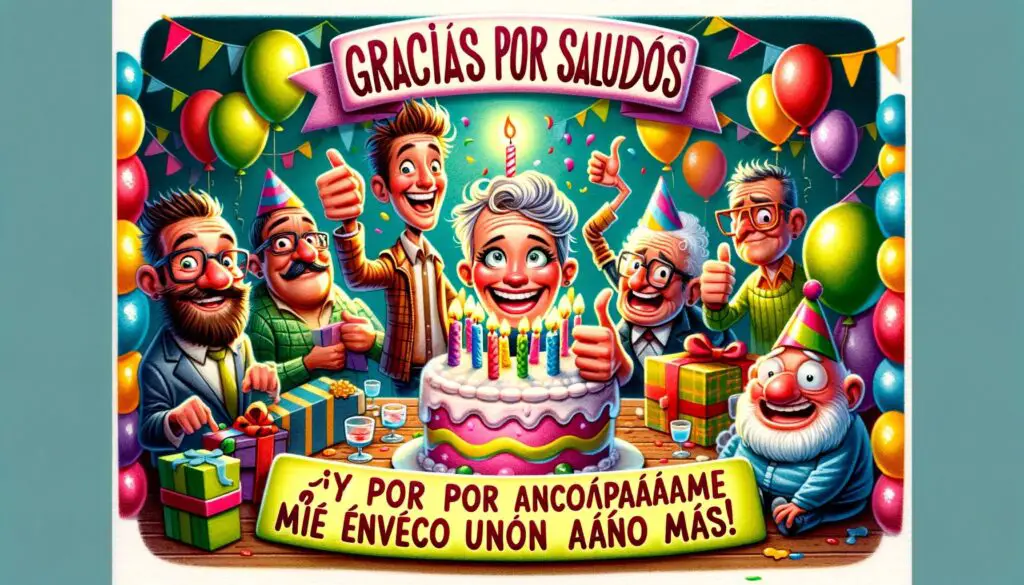 Gracias por los saludos ¡y por acompañarme mientras envejezco un año más!
