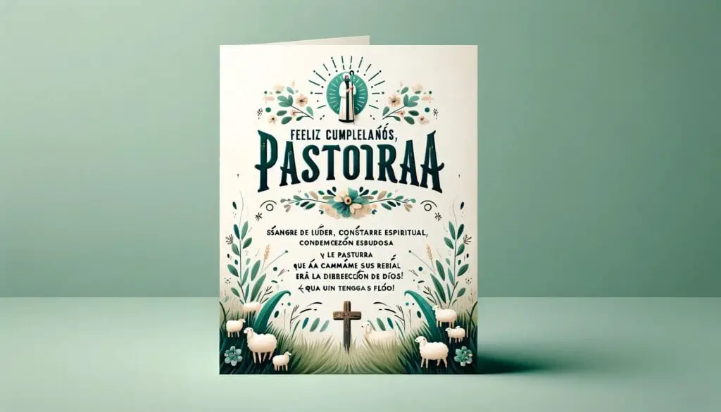 Sangre de líder, consejera espiritual, corazón bondadoso, eres sin duda la pastora que con esmero asume su rebaño para encaminarlo a la dirección de Dios ¡Que tengas un feliz cumpleaños!
