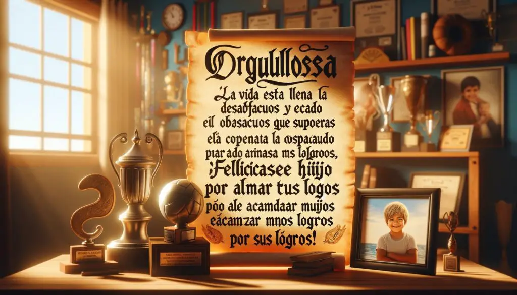 Felicidades hijo por los logros alcanzados, recuerda siempre no perder las fuerzas para que sigas trepando muros y anotando tus logros.

