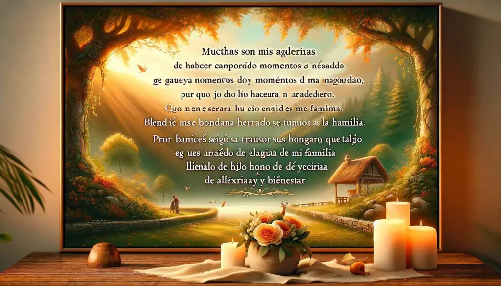 Más que una nuera, eres una hija que junto a mi hijo forman una sola persona para enfrentar juntos muchos desafíos, cuentas conmigo para su unión por siempre. Gracias por tu confianza.

