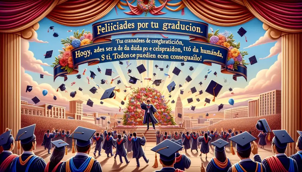 ¡Felicidades, graduado! Ahora que ya estás donde quieres estar, intenta llegar a donde deberías estar… ¡trabajando!
