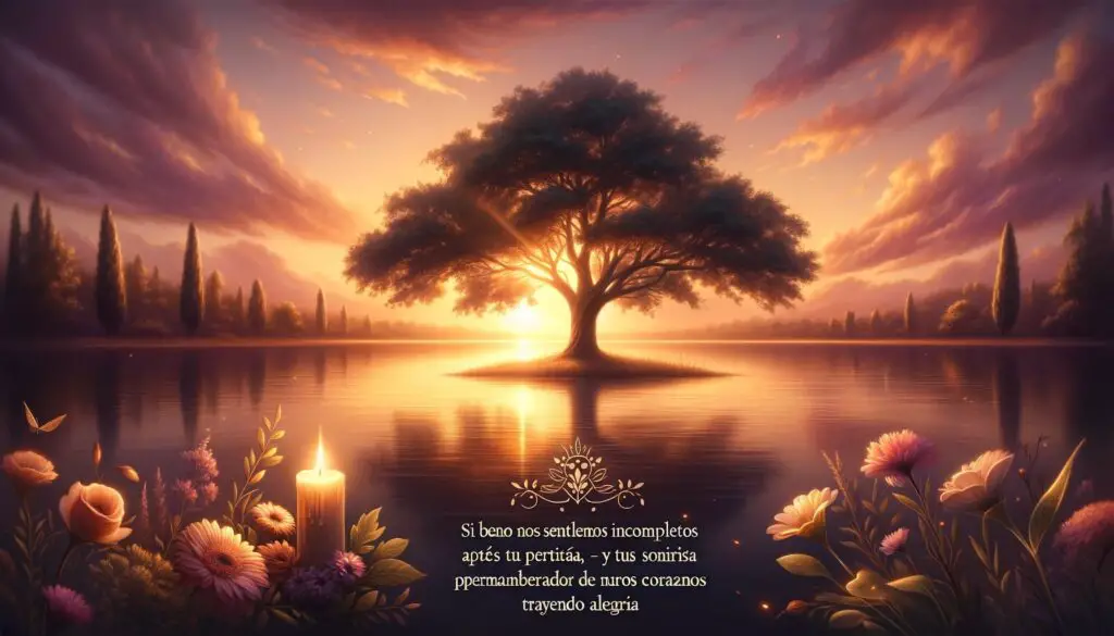 “Nos queda el consuelo de saber que tuviste una vida llena de alegrías, amor y rodeado de todas las personas que te apreciaban, cumpliste muchos sueños, dejaste un gran ejemplo entre nosotros y muchas cosas de ti, hoy siguen siendo un pilar para vivir. Quiero que sepas que el que hayas formado parte de mi vida fue un honor para mí