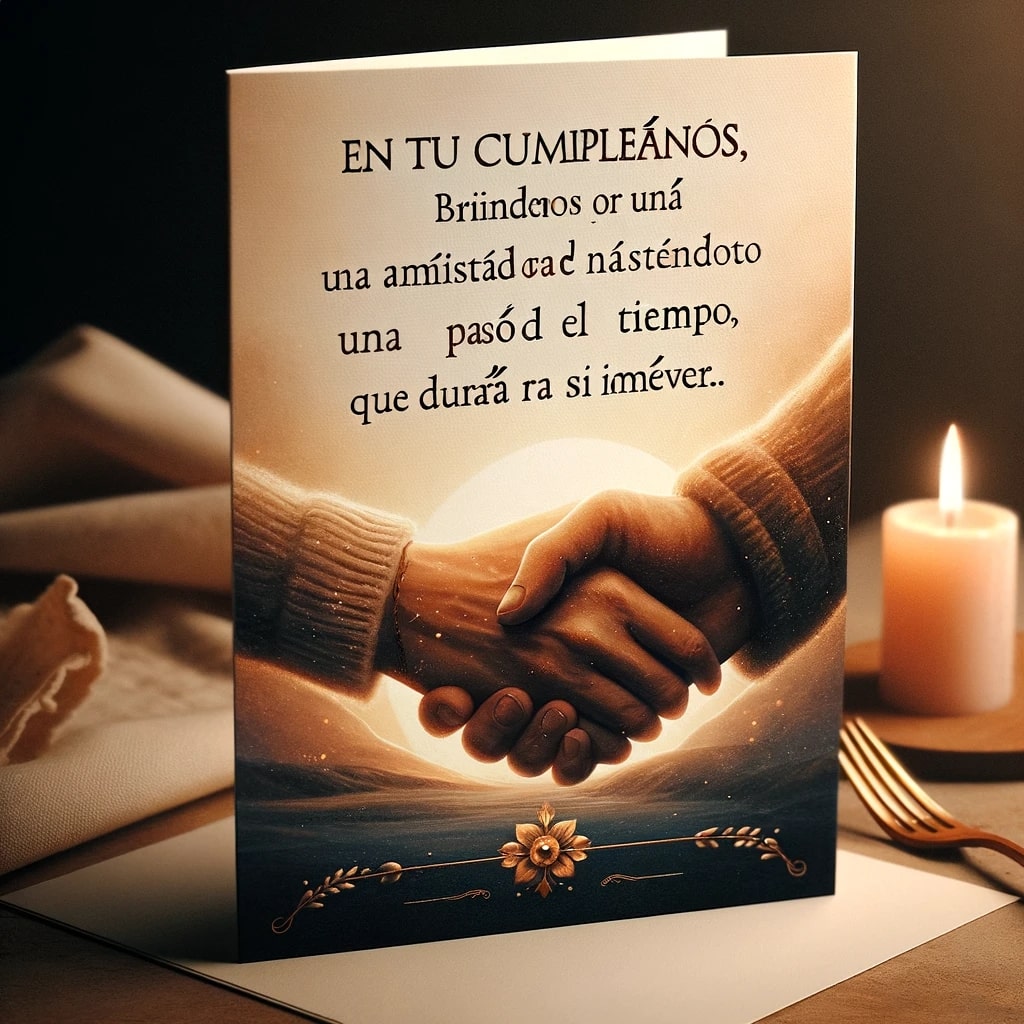 Que tengas fe en ti mismo para eliminar cualquier tristeza. Te deseo coraje y sensatez en la elección de tus valores para vivir bien. ¡El tiempo es ahora! ¡Vive la vida intensamente! ¡Felicidades! 🎊 🍰

