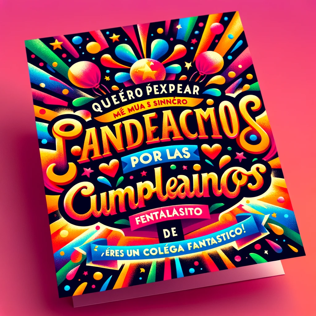 Me siento afortunada de tener colegas tan maravillosos como vosotros. Gracias por las felicitaciones de cumpleaños.
