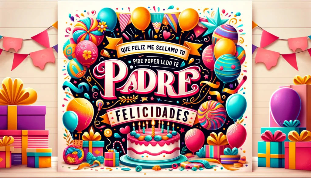 Eres maravilloso, valiente y bondadoso. ¡Muchas felicidades, papá!
