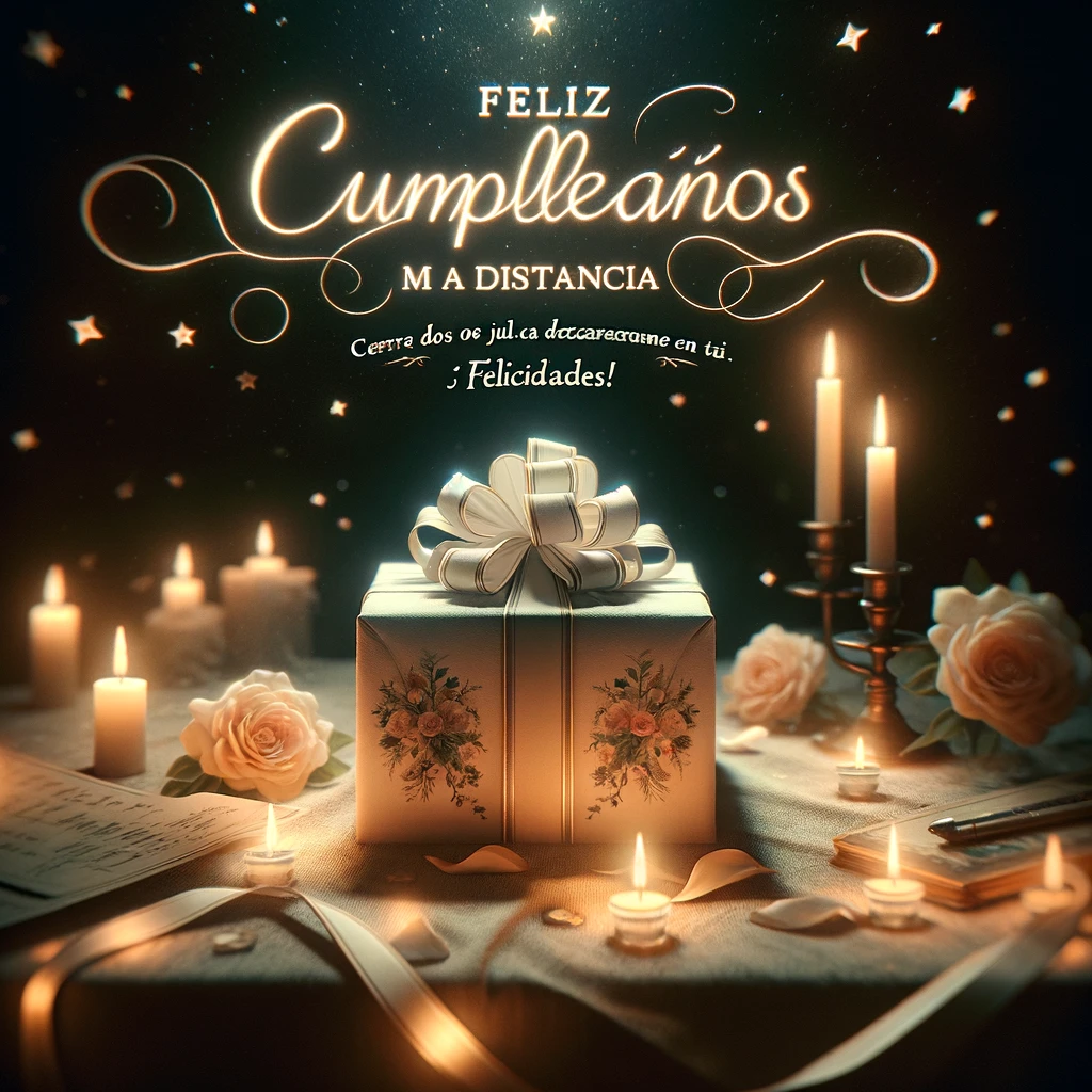 El tiempo va lento sin ti, pero hoy debes prometerme que serás feliz todo el tiempo. Felicidades.