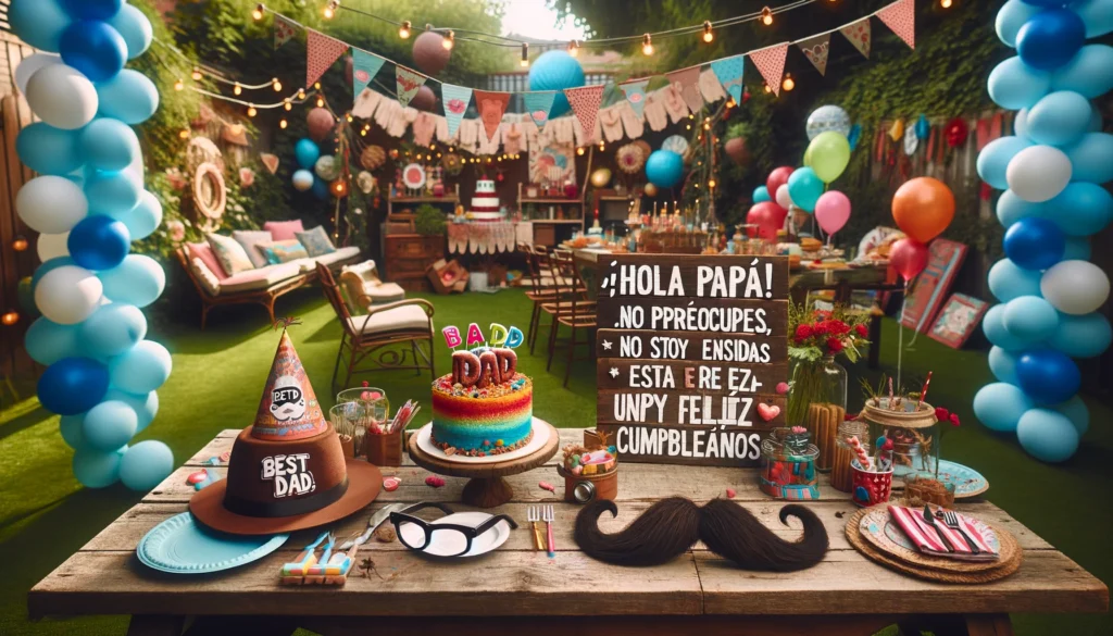 ¡Feliz cumpleaños papá! Espero ser como tú cuando tenga tu edad… excepto por la ropa, la política, tu gusto por la música y el tema de las flatulencias.
