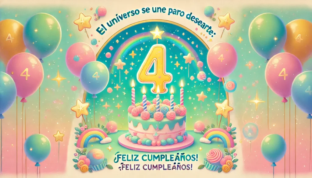 ¡Feliz cumpleaños! Te deseo toda la felicidad que tú me has entregado en este tiempo.
