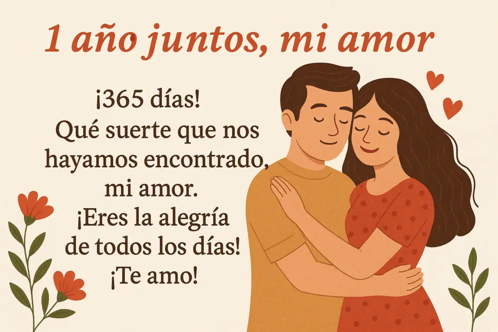 30 Mensajes de Amor: 1 Año Juntos Mi Amor 5 ChatGPT Image May 10 2025 09 10 15 PM