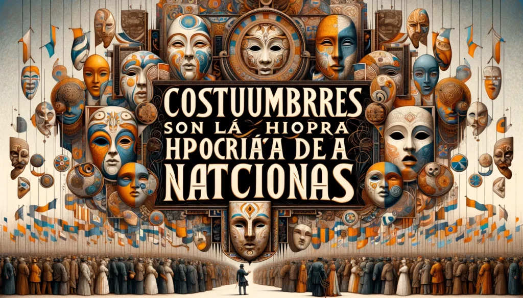 “Desconfiemos. El pasado tiene un rostro : la superstición, y una máscara : la hipocresía. Denunciemos el rostro y arranquemos la máscara.”
