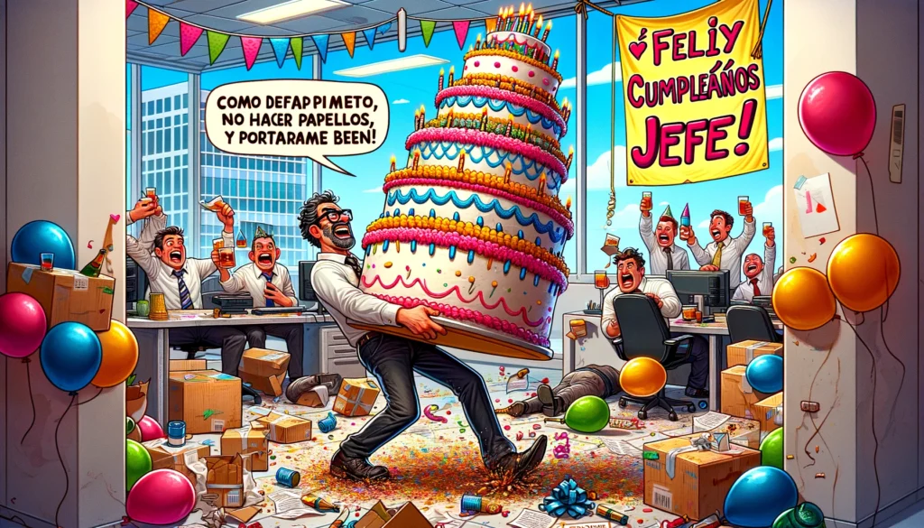 Feliz cumpleaños. No se si alguna vez fuiste mi jefe realmente jajaja, pero aprendí de ti como si lo fueras.

