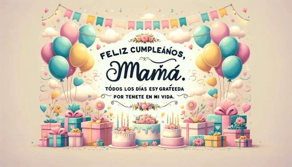 Si es tu cumpleaños, ¿por qué el regalo lo tengo yo? Gracias por regalarme otro año de vida a tu lado.
