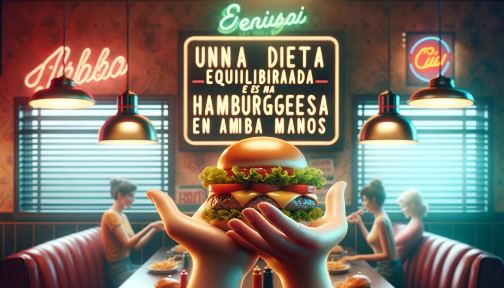 Un lugar para hacer algunos recuerdos de hamburguesas
