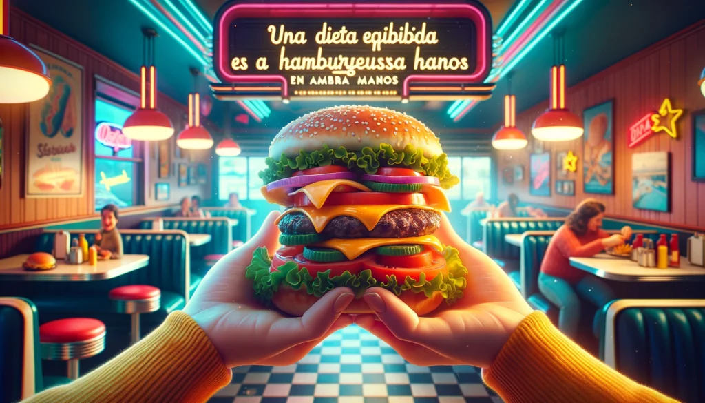 Todas las penas son menos con una hamburguesa
