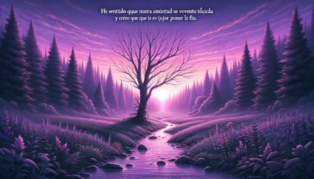 5. "Me he dado cuenta de que necesito rodearme de personas que me apoyen y me hagan crecer, y siento que nuestra amistad ya no cumple con eso."
