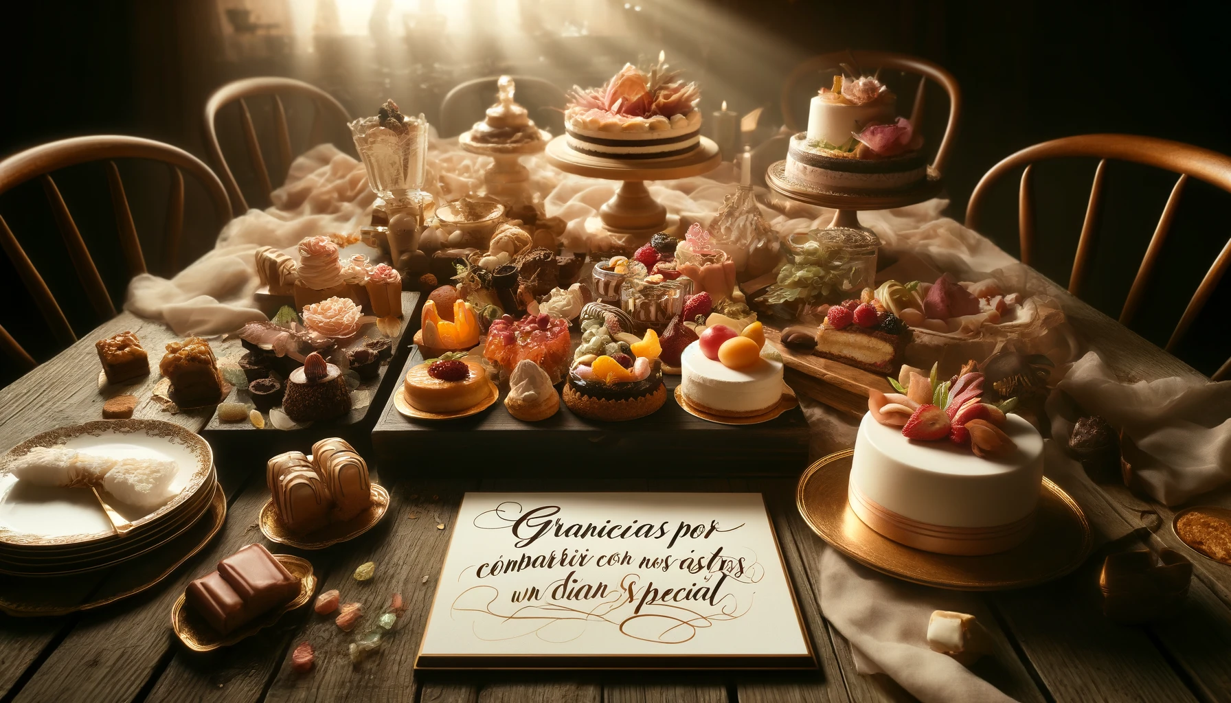 Dulces Delicias: 23 Frases Inspiradoras sobre Postres para Endulzar tu Vida 1 1. Bienvenidos a nuestra boda.