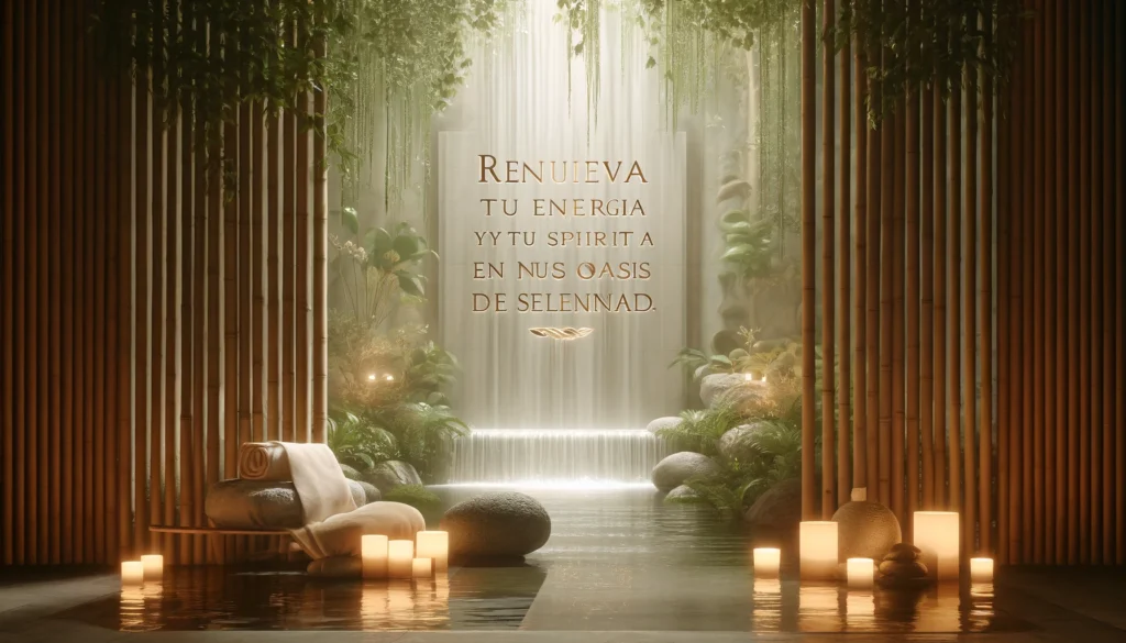 6. "Descubre la belleza interior y exterior en nuestro spa."

