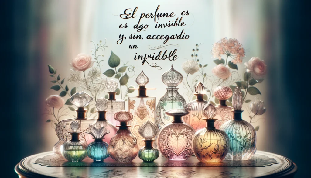 4. 'El perfume es una marca de referencia, el perfume hace hablar al silencio'. –Sonia Rykiel.

