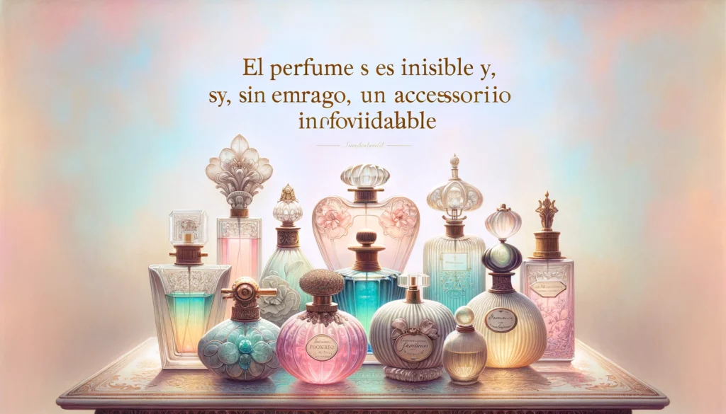 6. 'El perfume de una mujer dice más sobre ella que su caligrafía'. –Christian Dior.

