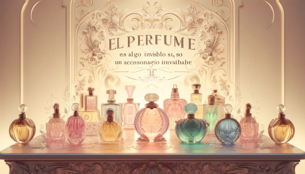 4. 'El perfume es una marca de referencia, el perfume hace hablar al silencio'. –Sonia Rykiel.

