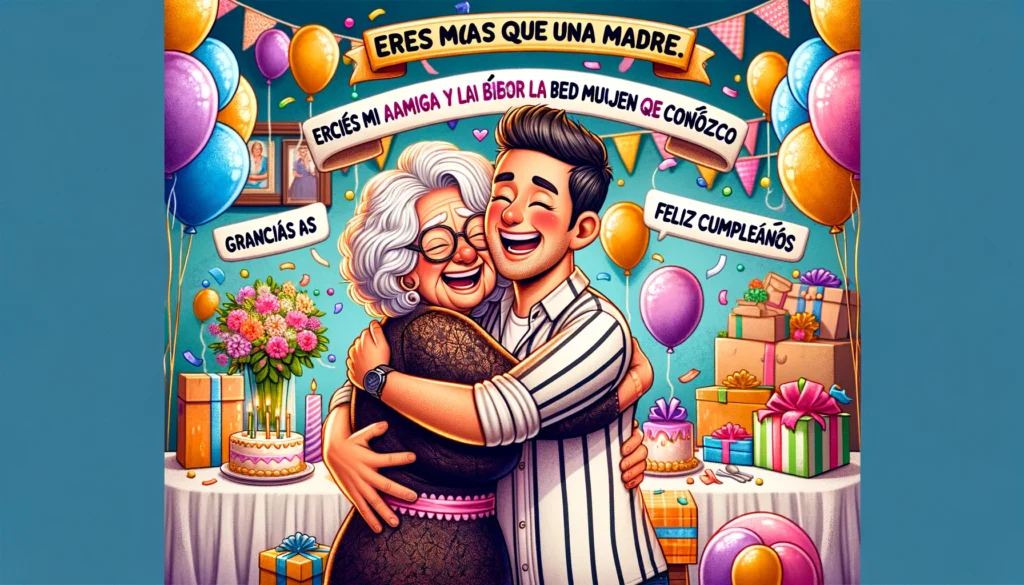 “Mamá, si no fuera por ti nunca me habría convertido en la persona que soy hoy. Gracias por ser un modelo a seguir, una madre y una amiga increíble. Feliz cumpleaños”.

