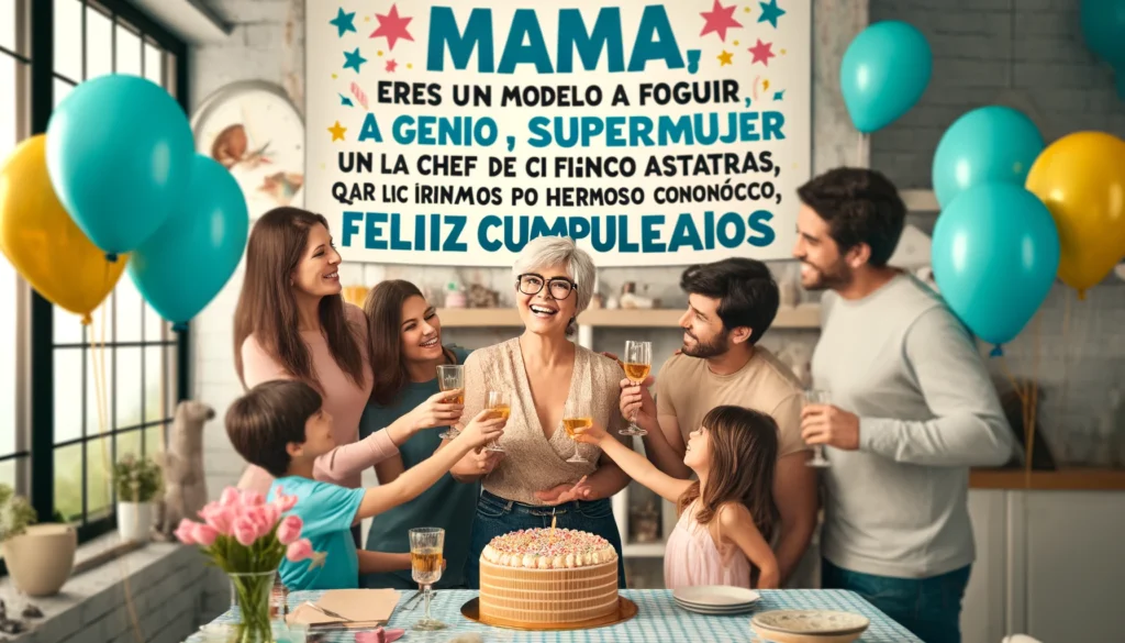 “Te envío los mejores deseos y mucho amor por tu cumpleaños. Aunque estemos separados, siempre estarás en mis pensamientos y en mi corazón. Feliz cumpleaños, mamá”.

