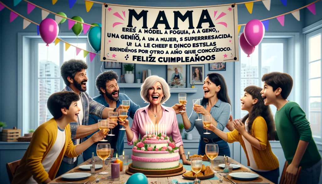 “A veces la vida es dura, pero siempre tengo la seguridad de que puedo superar cualquier obstáculo en mi camino con el poder de tu amor. Gracias por ser la mejor madre que el mundo puede ofrecer, feliz cumpleaños”.

