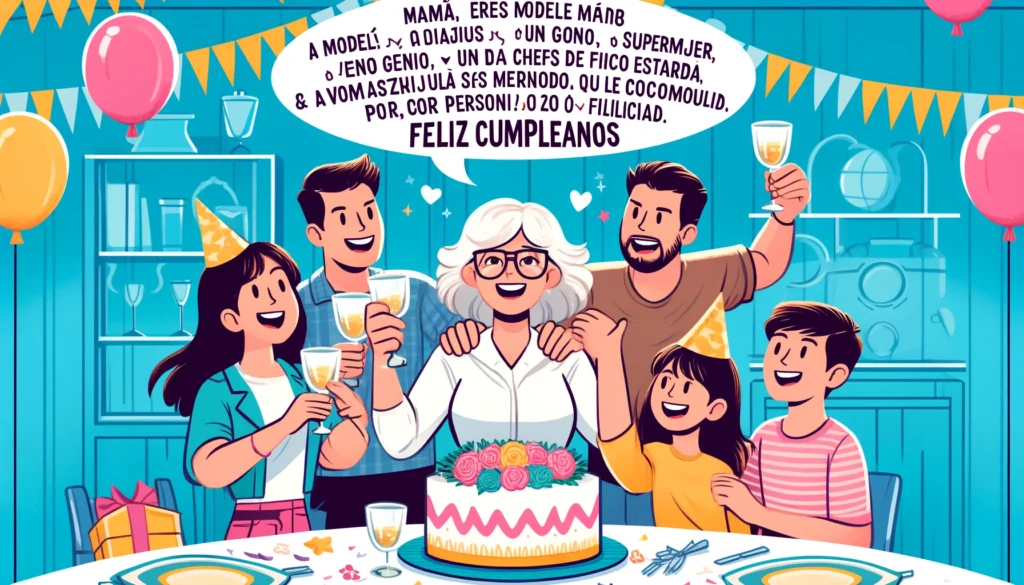 “Tu amor es incondicional y tu dedicación absoluta. Gracias por darme siempre todo. Feliz cumpleaños, mamá”.

