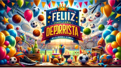 En tu cumpleaños, te deseo muchas alegrías tanto dentro como fuera del campo de juego. ¡Que sigas disfrutando del deporte que tanto amas!