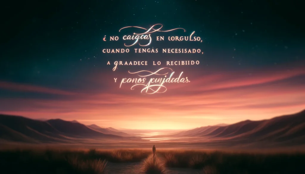 🙏 Los favores, qué haces, nadie los ve, pero el que no hiciste todo el mundo se entera.

