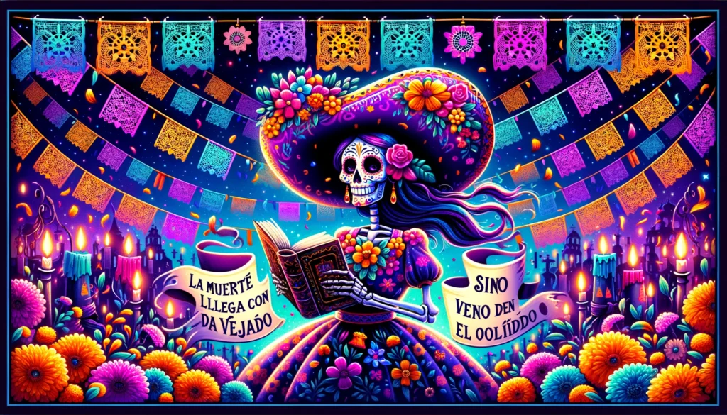 12. “La vida de los muertos perdura en la memoria de los vivos”.

