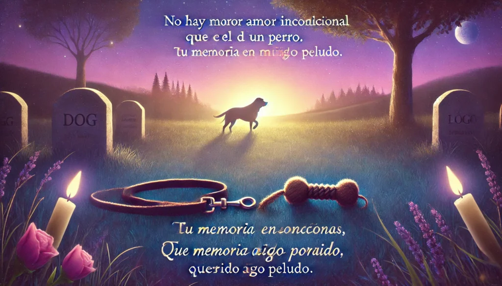 "Has dejado huellas imborrables en nuestros corazones y recuerdos que guardaremos por siempre. Descansa en paz, fiel amigo."
