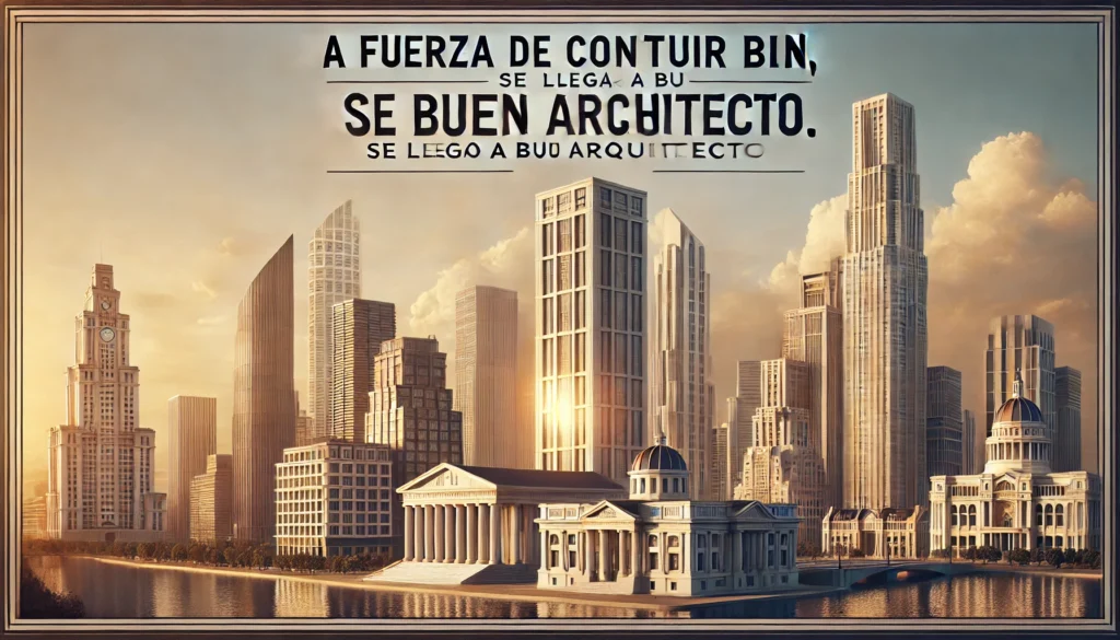 7. Un edificio tiene dos vidas. La que imagina su creador y la vida que tiene. Y no siempre son iguales. (Rem Koolhaas)
