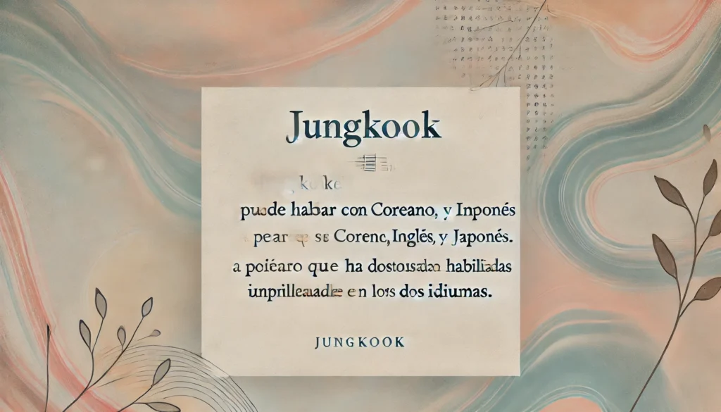 4. Además de ser un prodigio musical, Jungkook también es un atleta talentoso. Es especialmente hábil en el fútbol y ha participado en varios programas de variedades en los que demostró su destreza en el deporte.

