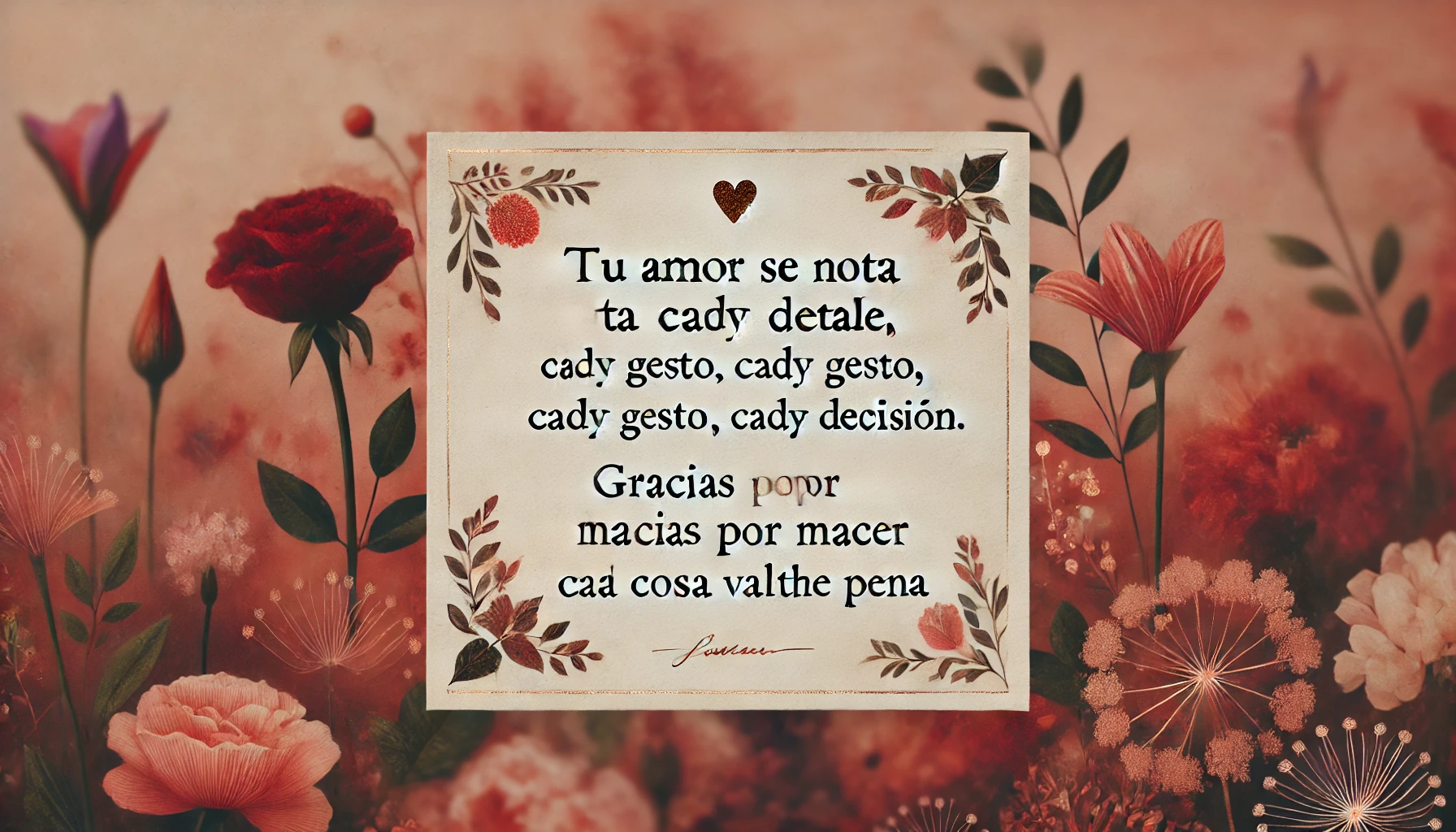 2. “Jamás me cansaré de agradecer tu presencia en mi vida. Eres la mejor novia del mundo”.