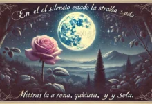 “Con esta luna parece que hasta la sombra envejece.”