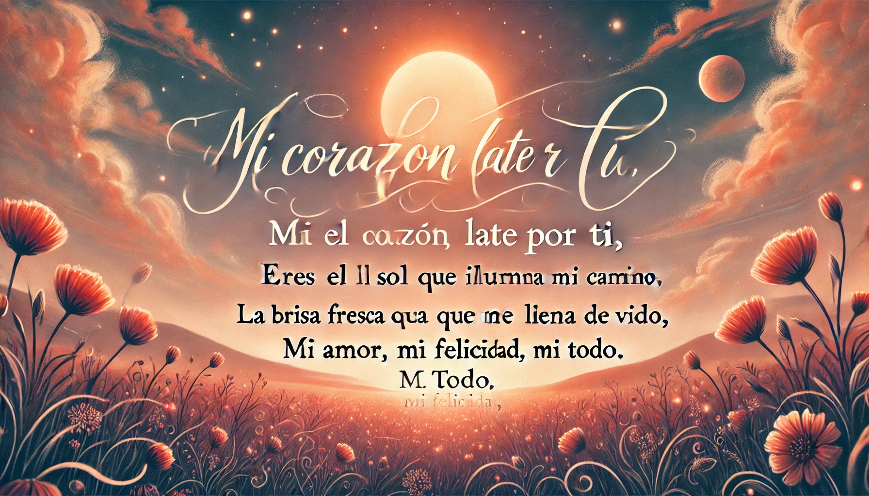 9. "Amarte es como vivir en un sueño, donde todo es posible y nada es imposible, donde el amor lo llena todo, y la felicidad es eterna." Gabriela Mistral (Amarte)