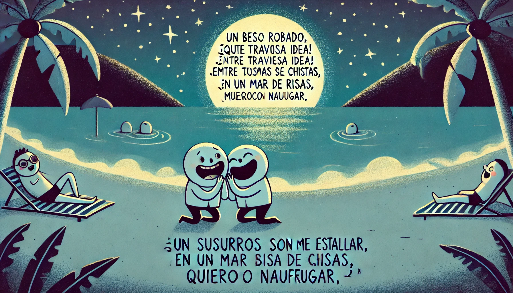 Tu risa es un canto que quiero escuchar, en cada palabra, un nuevo despertar. En este universo, donde todo es posible, contigo, mi amor, siempre es increíble. 🌌💖