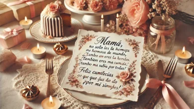 Hoy es el día de la mujer que tiene todo mi corazón. Mamá, ¡eres maravillosa! Aquellos que solo conocen tu belleza externa no pueden ni imaginarse que por dentro eres aún más hermosa. Generosa, amable, compañera. Felicitaciones por tu cumpleaños. Para mí, cada día es tuyo.