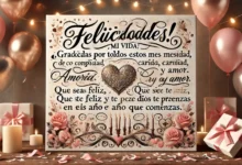 Hoy comienza otro ciclo para ti, mi amor. En esta fecha tan especial, deseo que la felicidad te acompañe desde que te levantes hasta que te acuestes. Que la fiesta sea increíble, las sonrisas infinitas y el amor desbordante. ¡Feliz cumpleaños!