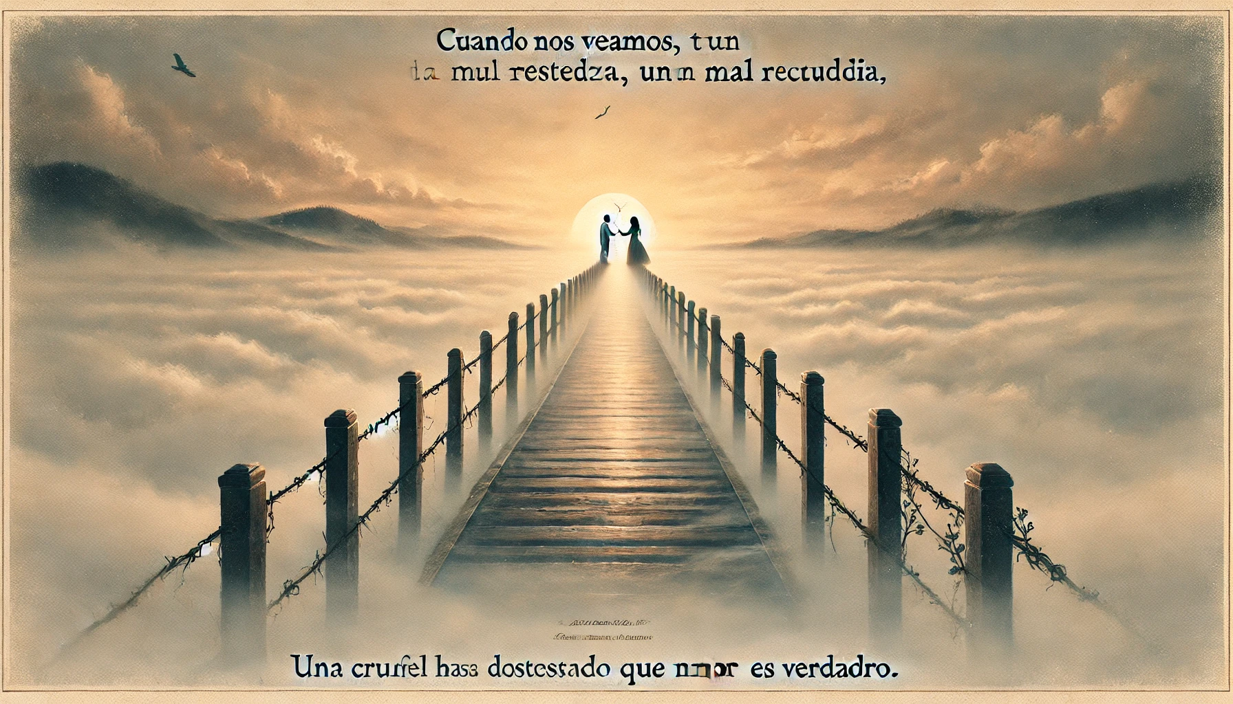 29. Cuando la tristeza toca mi puerta para recordarme que estamos lejos, le respondo con una enorme sonrisa que cada día que pasa sin ti, significa un día menos para verte.