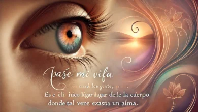 Los ojos de la belleza: ojos que no hacen más que hacerse ver.