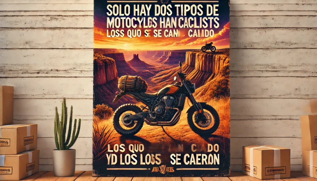 “Un viaje largo en moto, siempre tiene buenas respuestas a tus preguntas”
