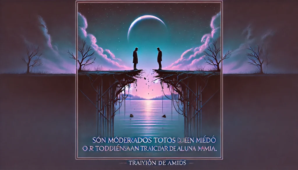 6. Si te quejas de que te traiciono, búscame enemigos a los que pueda odiar. (Pierre Corneille)
