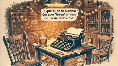 “Quise ahogar las penas en alcohol, pero las condenadas aprendieron a nadar”.