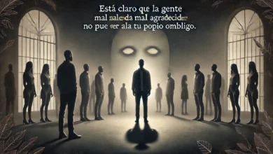 Al presentarte a los demás, deberías venir con una advertencia explicita: "Cuidado, en algún momento de la vida voy a decepcionarte con mi ingratitud".