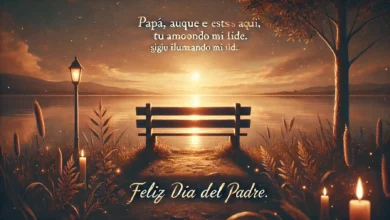 Papá, tu ausencia se siente, pero tu amor nunca se va. ¡Feliz Día del Padre en el cielo!