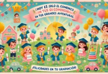 ¡Eres nuestro pequeño gran graduado! Estamos muy orgullosos de ti.