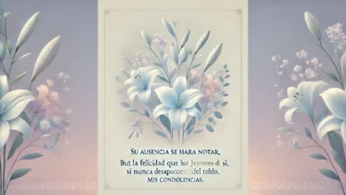 3. No existen palabras para describir lo mucho que lamento tu pérdida; te acompaño en el sentimiento.