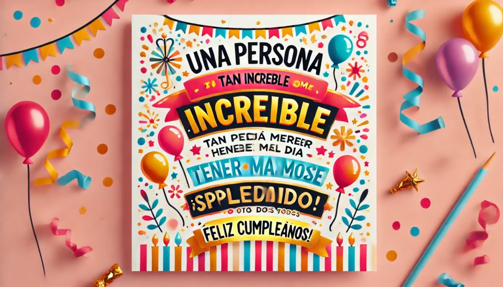 Un año más se queda atrás, y uno nuevo llega para llenarlo de sonrisas, abrazos y momentos especiales. ¡Feliz Cumpleaños!
